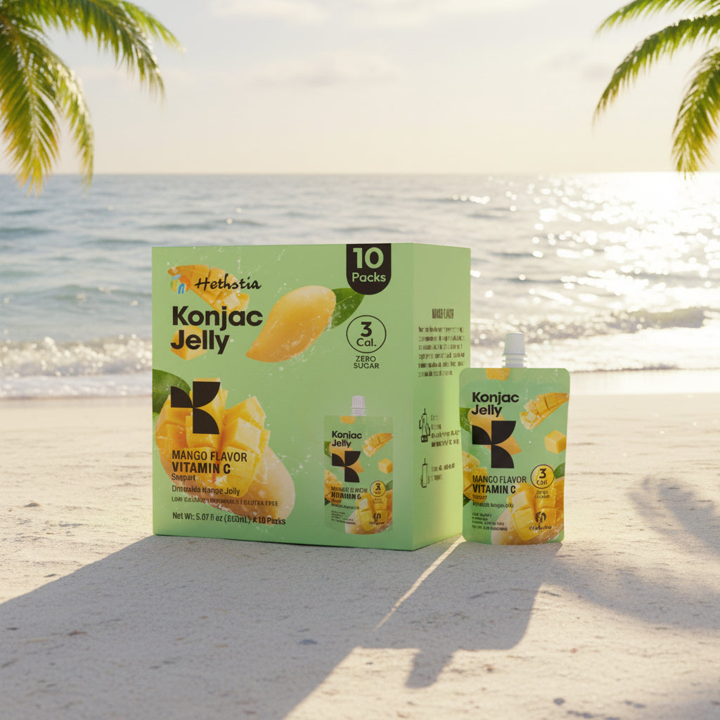Mango Konjac Jelly 10 Pack