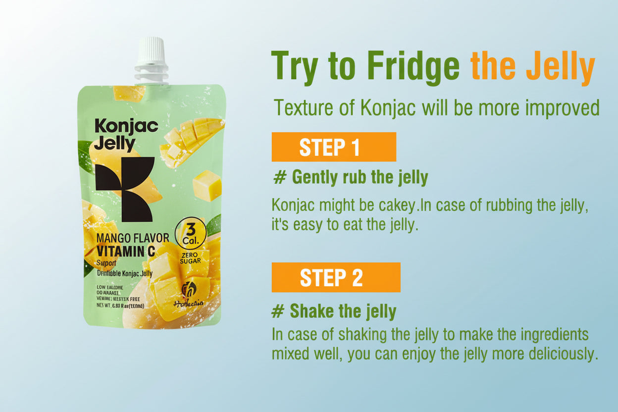 Mango Konjac Jelly 10 Pack
